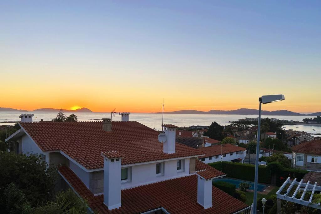 Chalet En Vigo Oya Esterno foto